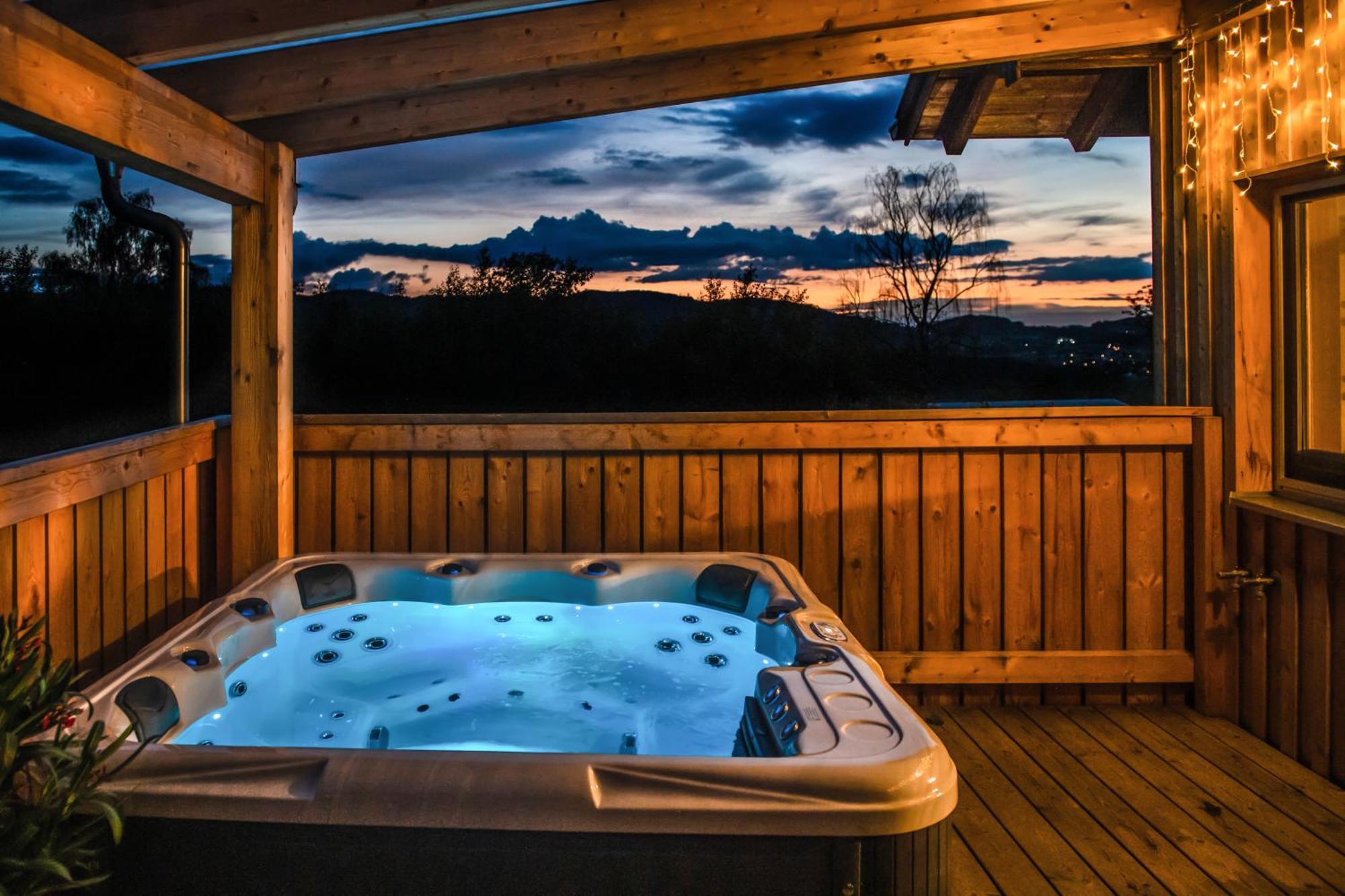 Chalet Waldzeit Zachenberg ภายนอก รูปภาพ